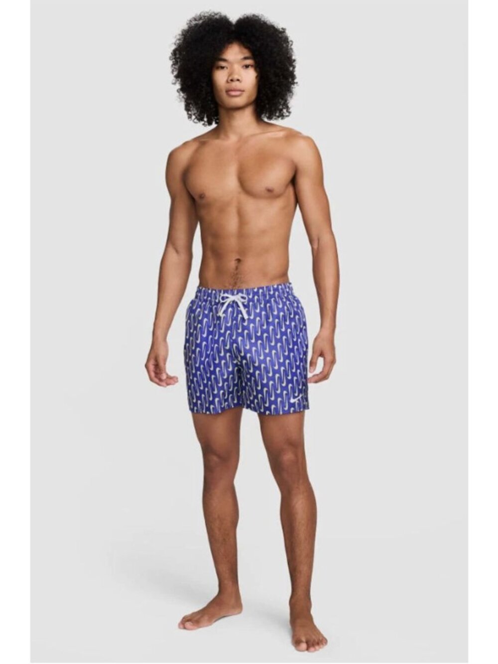 Nike Swim Logo 5" Shorts Trunks Bathing Suit NESSE520-504 Men's L NEW with Tags - Picture 7 of 10